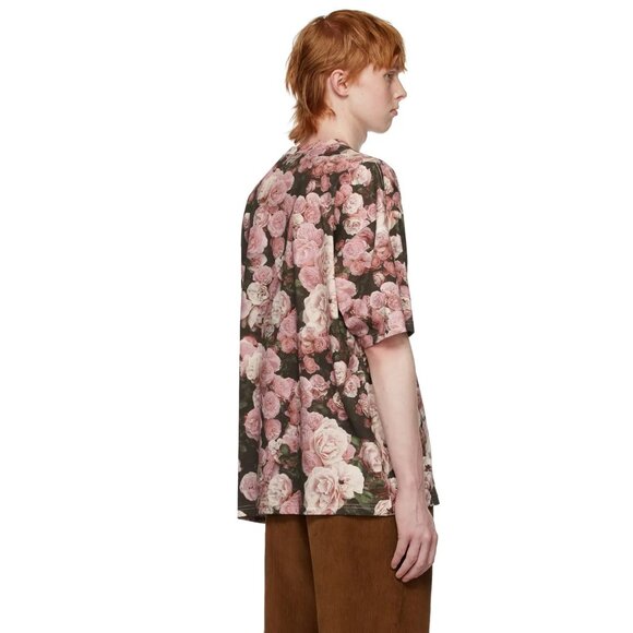 NWOT Drew House Painted Mascot T-Shirt, Floral Roses, Large - Picture 2 of 7